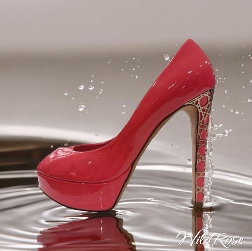 靴 Vintage Dior Pink Satin Pumps 36 il_fullxfull.6396194287_tduh.jpg
