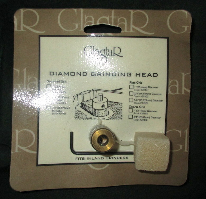 Glastar Original Diamond Grinding Head 3/4