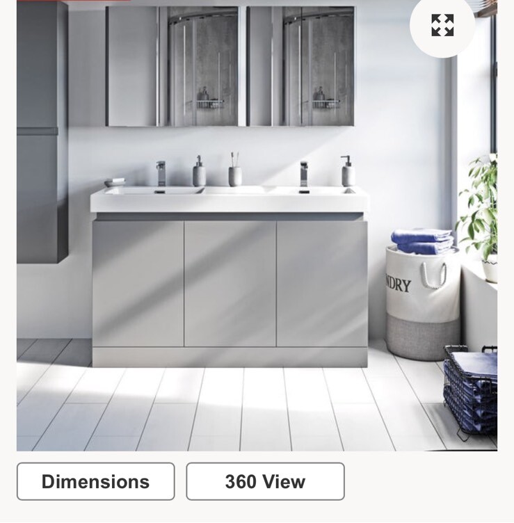 Victoria Plumb Bathroom Vanity Units The Bath Co. Camberley grey