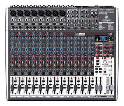 Behringer XENYX X2222USB 22-Channel Mixer Board w/ USB & FX X2222-USB NEW!. Buy it now for 263.99