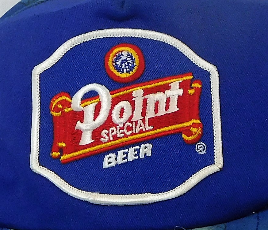 VINTAGE !! POINT SPECIAL BEER  BASEBALL CAP HAT  STEVENS POINT,WIS.  UN-USED