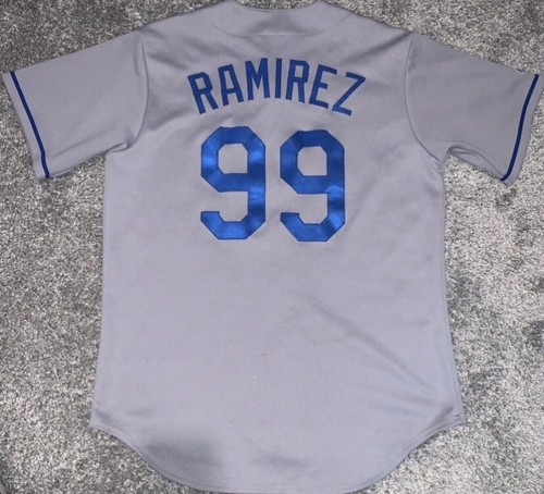 ロサンゼルス　ドジャース　マジェスティック　ユニフォーム　99番　ラミレス Los Angeles Dodgers Manny Ramirez #99 Majestic Baseball
