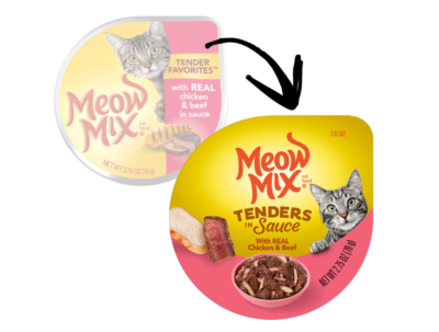 Meow mix wet shop food