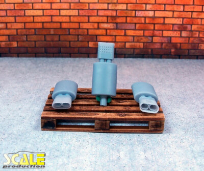 Scale Production 1/24 Exhaust Muffler 190Evo2 (1pc)