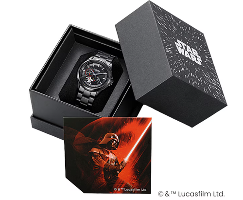 Pre-owned Citizen Collection Np1015-66e  Collection Mechanical Darth Vader Limited