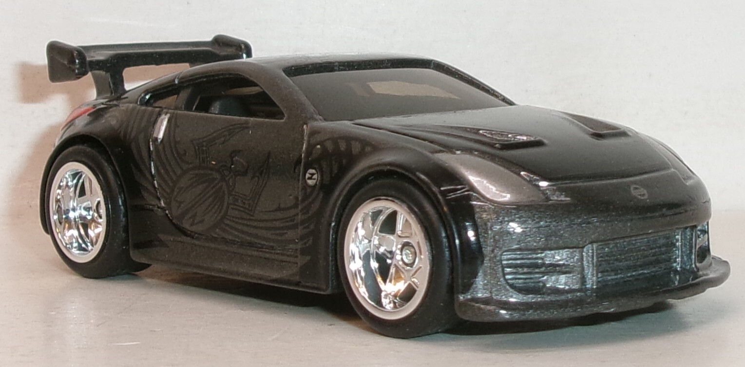LOOSE 2021 HOT WHEELS 1:64 GRAY DK'S 2003 NISSAN 350Z CR