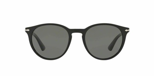 Pre-owned Persol 0po 3152 S 901458 Black Polarized Sunglasses In Green