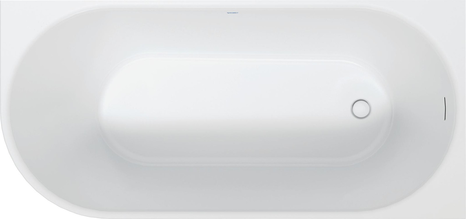 DURAVIT DuraSenja Oval Badewanne 1700x800 mm Wanne Ecke Rechts - Bild 2 von 6