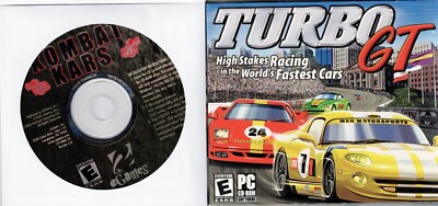 Turbo GT High Stakes Racing and Kombat Kars Pc Brand New XP