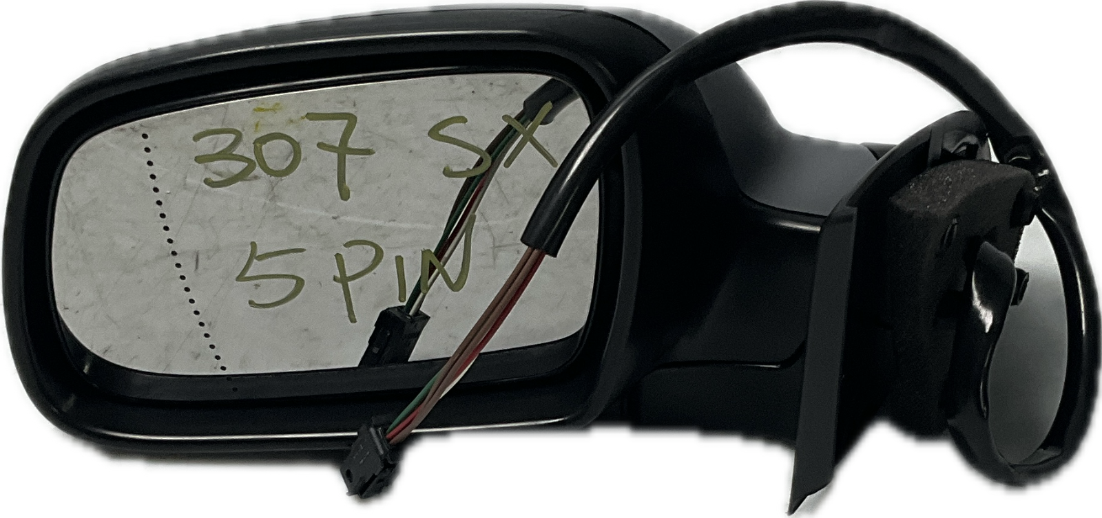 Specchio retrovisore sinistro per PEUGEOT 307 anno 2005 5 pin non originale