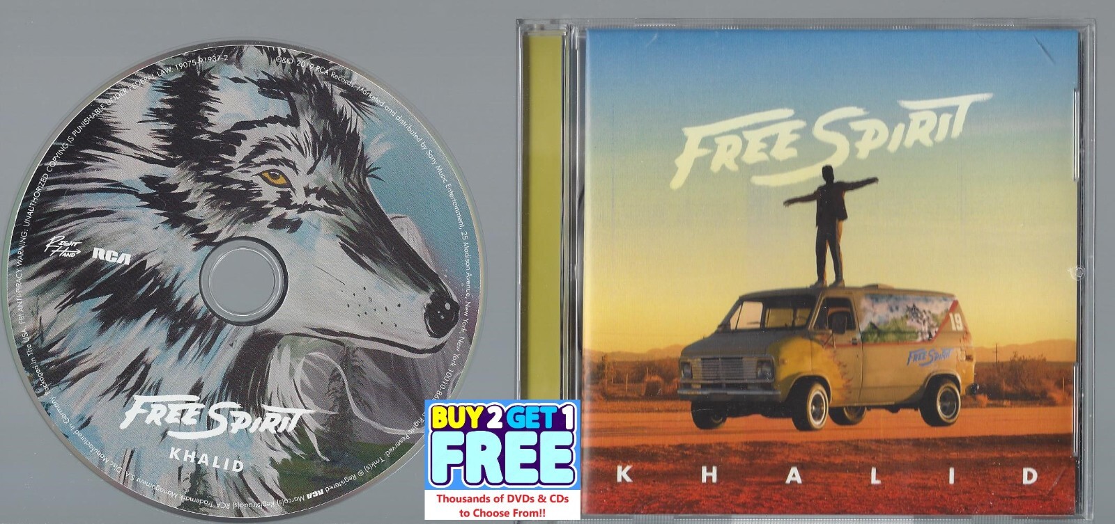 米2LP Khalid Free Spirit 19075919371 RCA, Right Hand Musi /00660 Amazon.com: Free Spirit: CDs & Vinyl