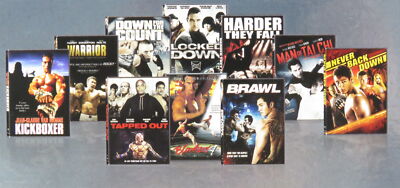 Fight Night 10 Movie Collection DVD Down For The Count, Harder They Fall++New