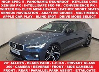2019 19 VOLVO V60 2.0 D4 R-DESIGN PRO ESTATE 5DR DIESEL AUTO EURO 6 (S/S) 190 PS