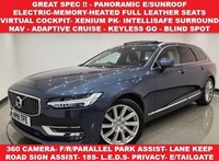 2018 VOLVO V90 2.0 D5 POWERPULSE INSCRIPTION PRO ESTATE AUTO AWD EURO 6 (235 PS)