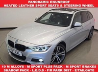 2017 BMW 3 SERIES 2.0 320I M SPORT TOURING 5DR PETROL AUTO XDRIVE EURO 6 184 PS