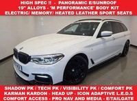 2017 67 BMW 5 SERIES 3.0 530D M SPORT TOURING 5DR AUTO XDRIVE EURO 6 S/S 265 PS