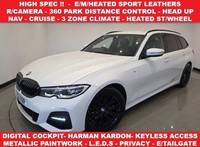 2021 BMW 3 SERIES 2.0 320D MHT M SPORT TOURING DIESEL HYBRID AUTO EURO 6 190 PS