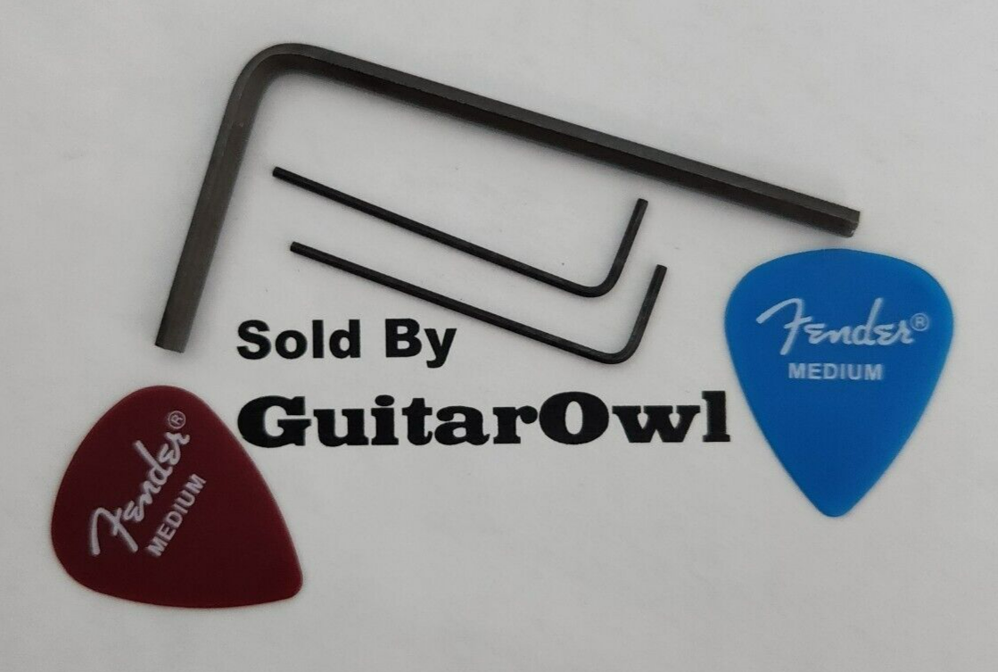 Fender Guitar picks Strat 1/8