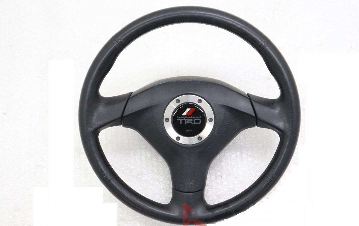 Toyota TRD Supra RZ JZA80 TRD Steering Wheel | Gray | Leather