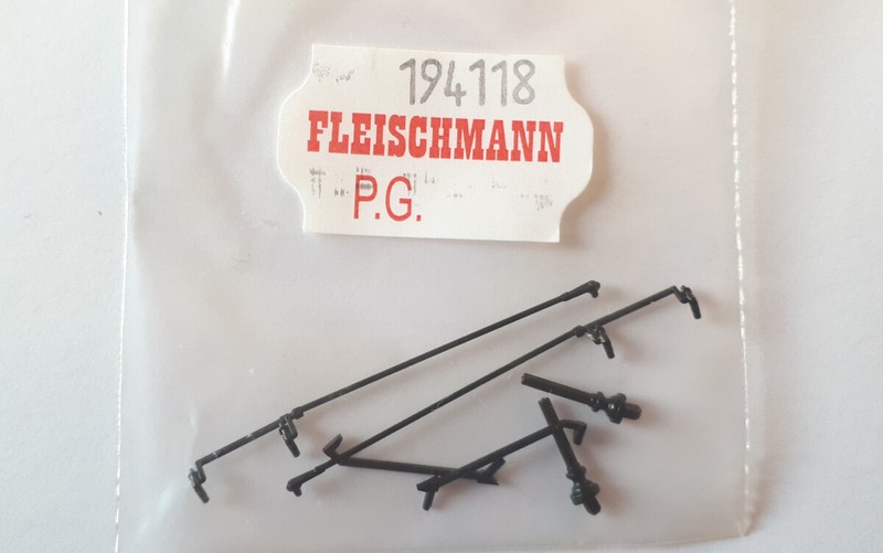 Fleischmann 194118 Satz Kleinteile Kessel Br 18.6 Spur H0,4118, Neu Ovp,00194118