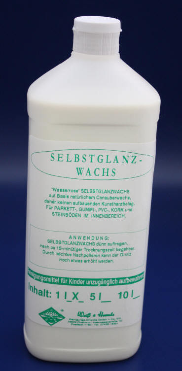 Selbstglanzwachs 1 L Bodenwachs FuÃBodenwachs FuÃBoden Wax Polieren Cire Cera