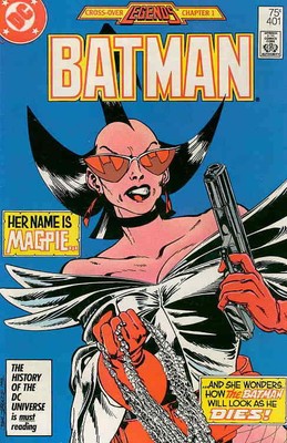 Batman #401 (2nd) FN; DC | Legends Cross-Over 1 1st Print - we combine shipping