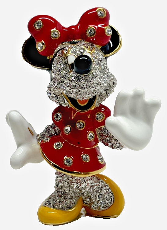 arribas ディズニー ミッキー ミニー ブローチ 2個セット