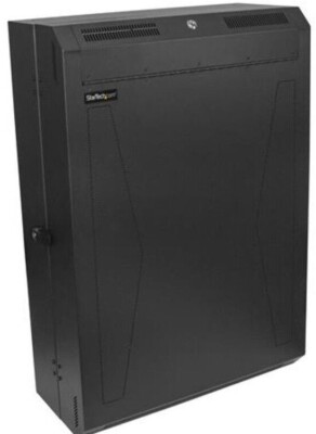 6U Vertical Server Cabinet 30'' Vertical Wall Mount Patch Panel Rack