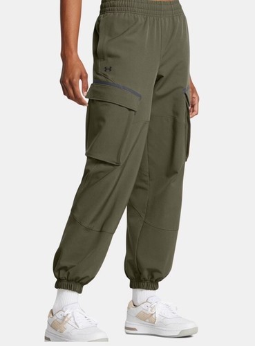 Under Armour Women's Unstoppable Hybrid Cargo Pants Green