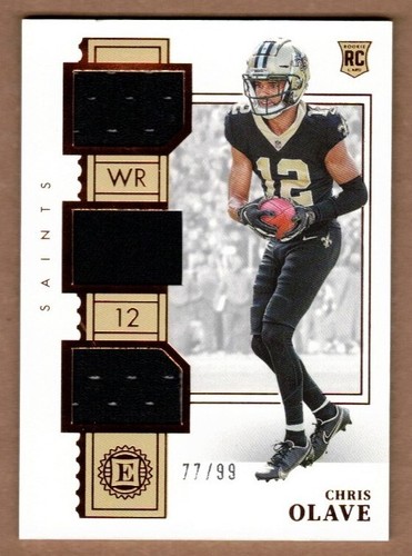 2022 Panini Encased Chris Olave #RTM-9