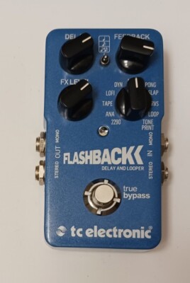 TC Electronic Flashback Delay Looper pedal guitar effect 