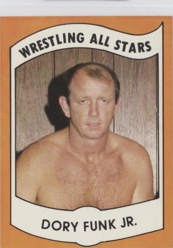 全日本プロレス∕ミニカード∕No.7∕ドリー・ファンクJr∕昭和レトロ∕希少 All Japan Pro Wrestling Mini Card No 7 Dolly Funk Jr Showa