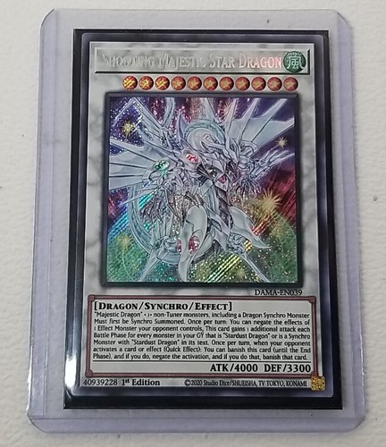 Yu-Gi-Oh! 1st Edition Shooting Majestic Star Dragon Rare