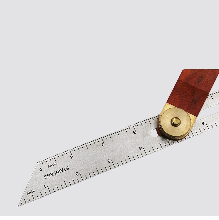 Adjustable Bevel Angle Ruler Horizontal Sliding Detector Marker Measuring Tool