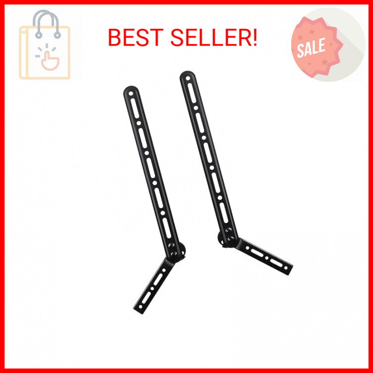 Mount-It! Soundbar Bracket Universal Sound Bar TV Mount for Mounting Above or Un