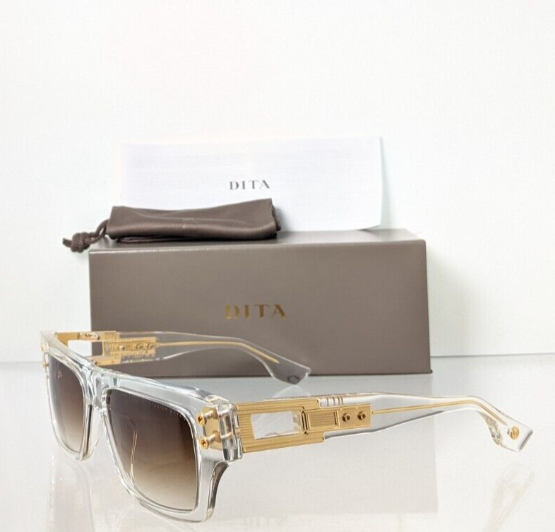 Pre-owned Dita Brand Authentic  Sunglasses Grandmaster Seven Dts407 A 02 57mm Frame In Brown