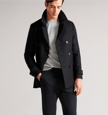 Ted baker peacoat mens top