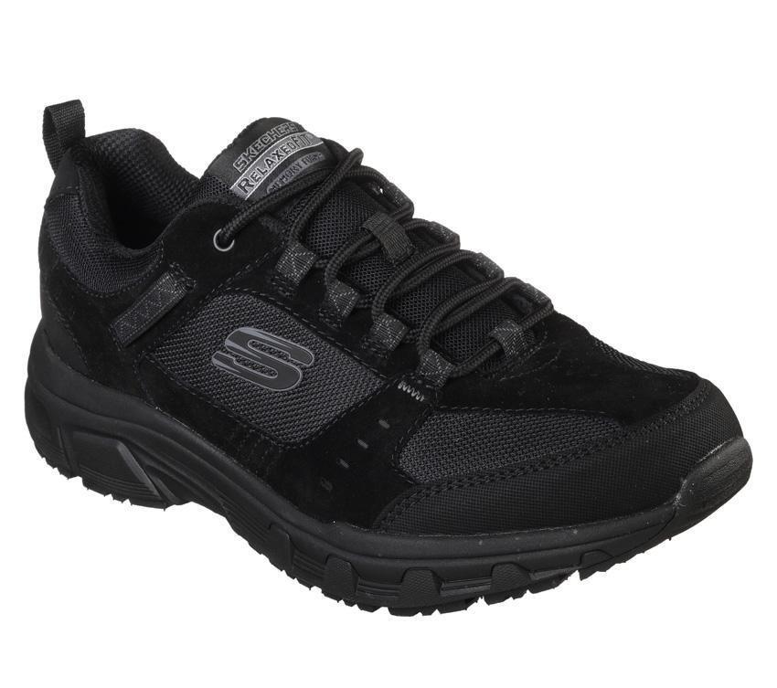 

Skechers Relaxed Fit Черные мужские туфли с подушкой из пеноматериала с эффектом памяти Sporty Comfort 51893, Черный, Skechers Relaxed Fit