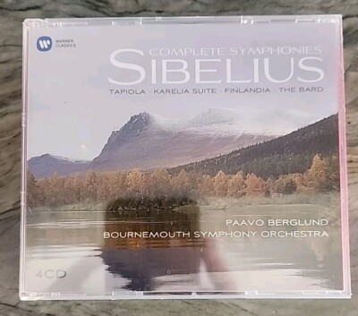 Sibelius: Complete Symphonies, Tapiola, Karelia Suite (CD, 2013) Paavo Berglund