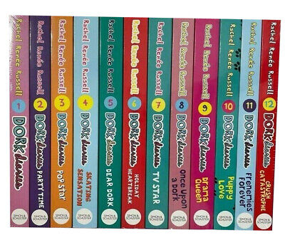 NEW Dork Diaries 12 Book Set Collection by Rachel Renee Russell FREE AU SHIPPING