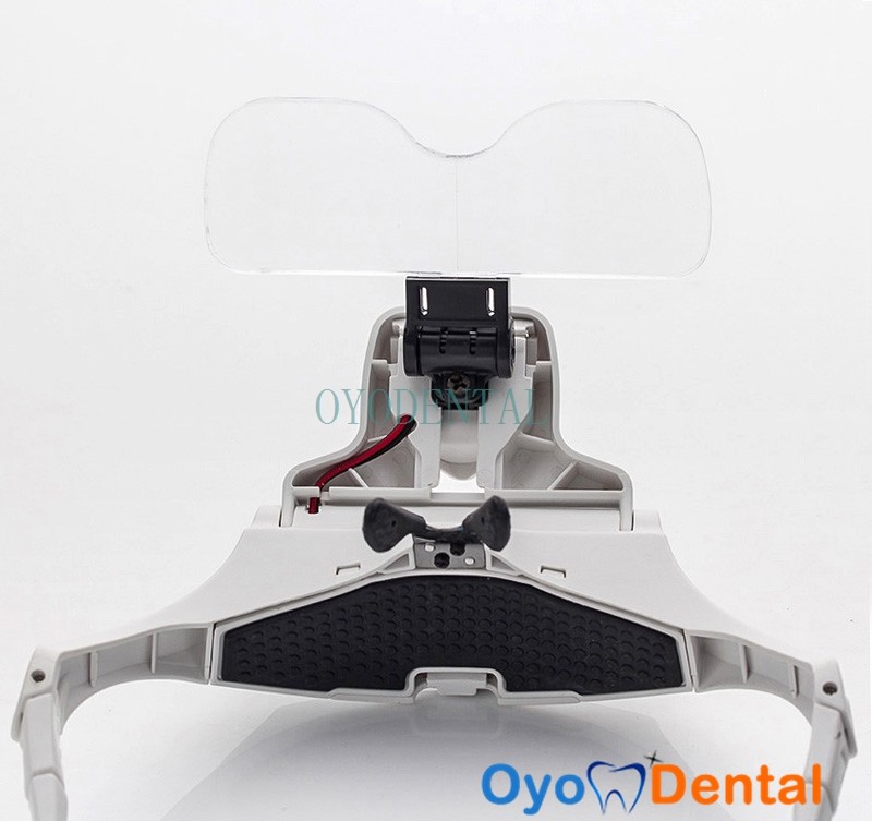 5 Lens Dentist Loupes Dental Magnifier Surgery Binocular Glass Led Head Light