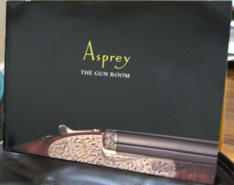 Asprey Gun Room Catalog Price Sheets 1990