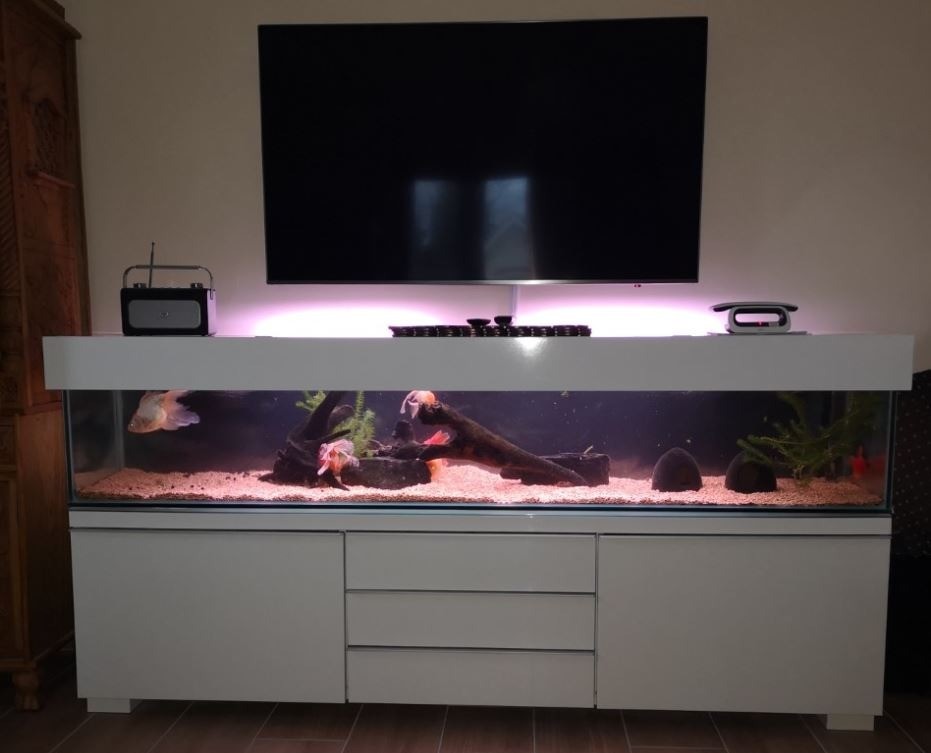 TV Console 6ft Fish tank in Uxbridge, London Gumtree