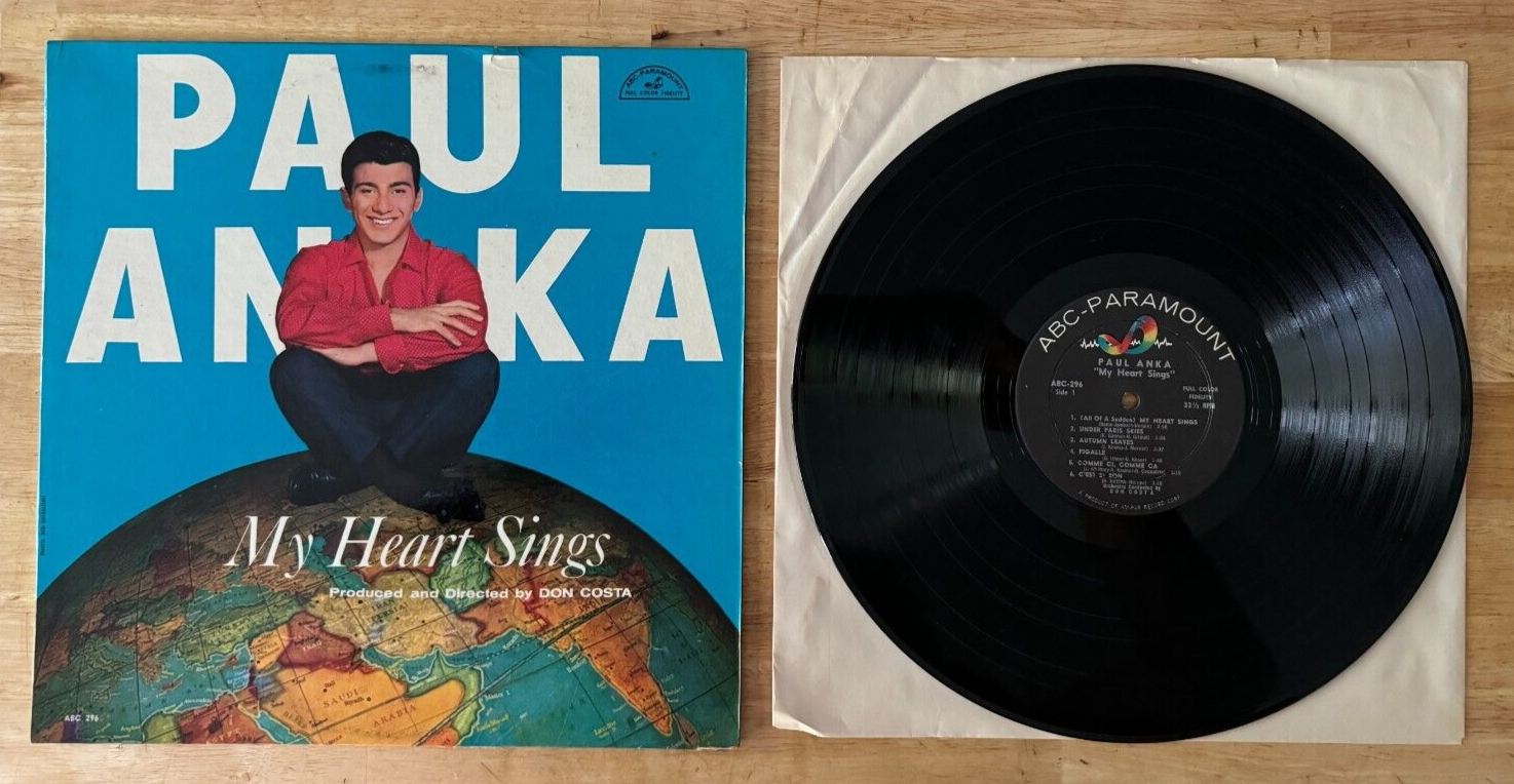 英LP Paul Anka My Heart Sings 33SX1196 COLUMBIA /00260 Ny05MzQ1LmpwZWc.jpeg