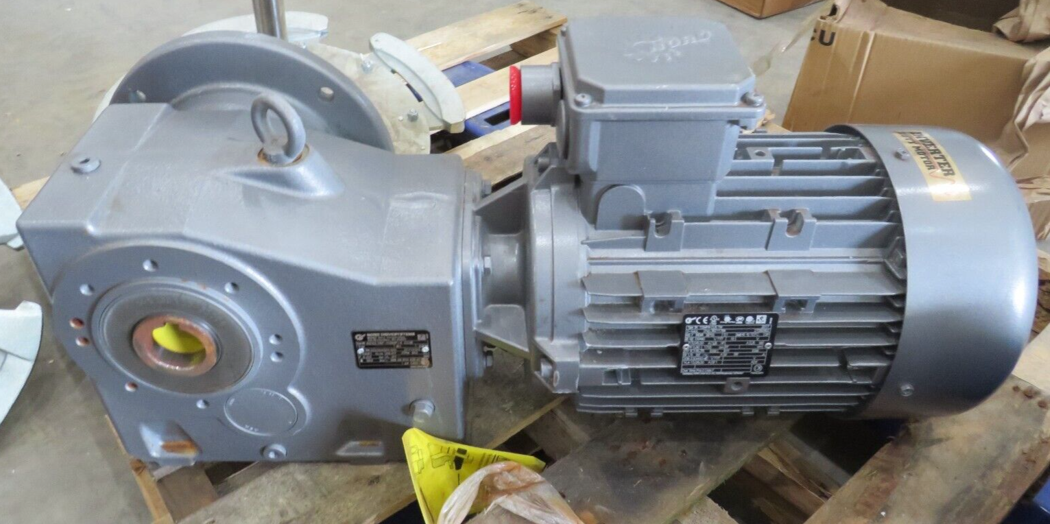 Nord 9022.1AF-112MP/4 CUS Gear Box W/ SK112MP/4 CUS TW Motor