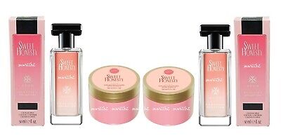 Lot of 4 - Avon Classic SWEET HONESTY Cologne Perfume Sprays 1.7oz & Lotions NIB
