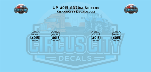 Union Pacific UP SD70m Excursion 4015 Shields N 1:160 Scale