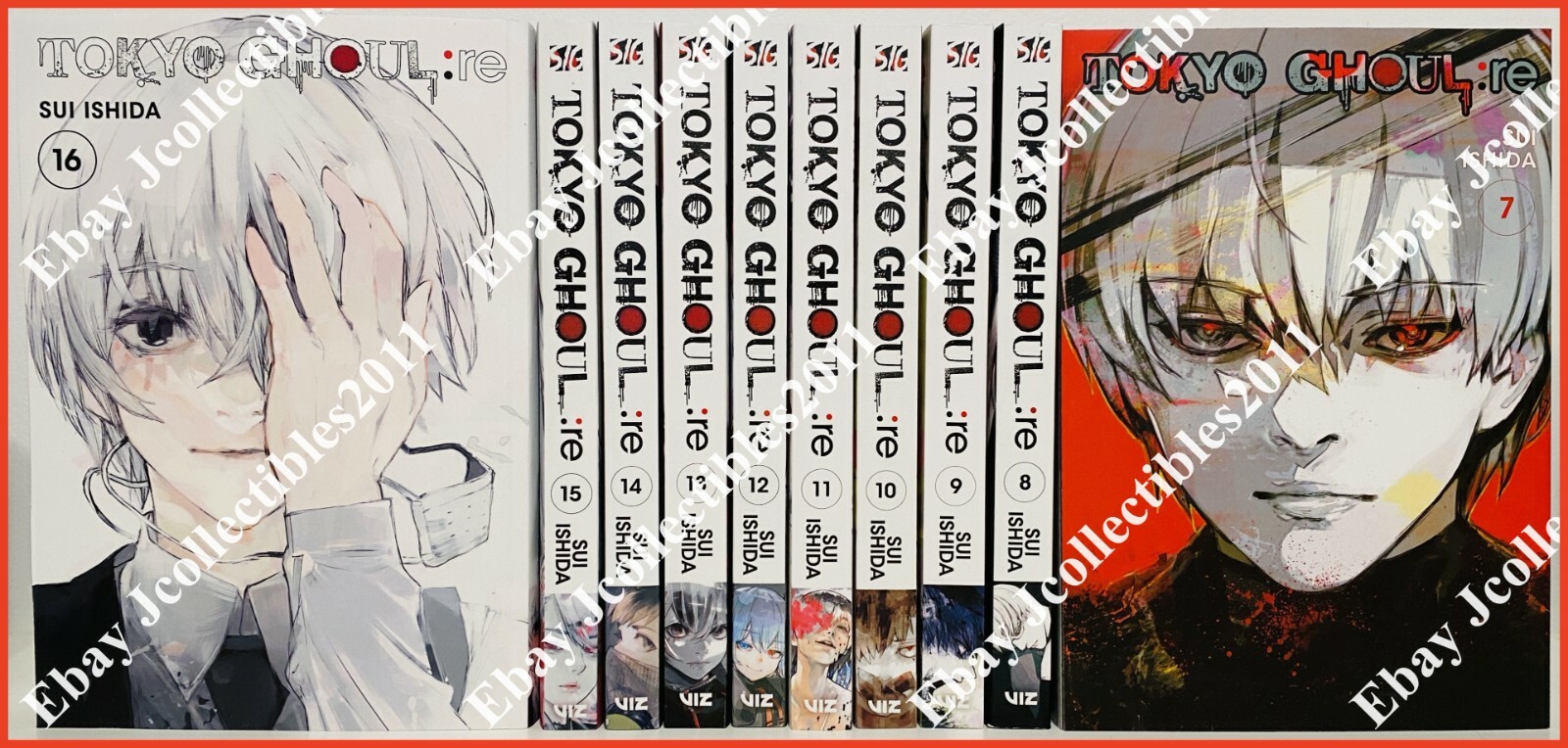 [新品]東京喰種 - トーキョーグール:re 英語版 (1-16巻) Amazon.co.jp: 東京喰種 - トーキョーグール:re 英語版 (1-16巻