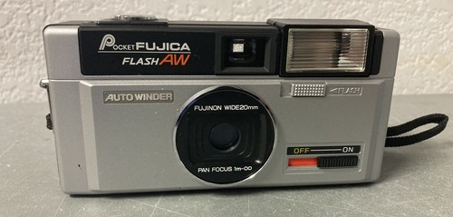 美品ケース付☆PocketFUJICA　380FLASH Pocket Fujica 380 Flash Compact Film Camera - Fujinon Wide