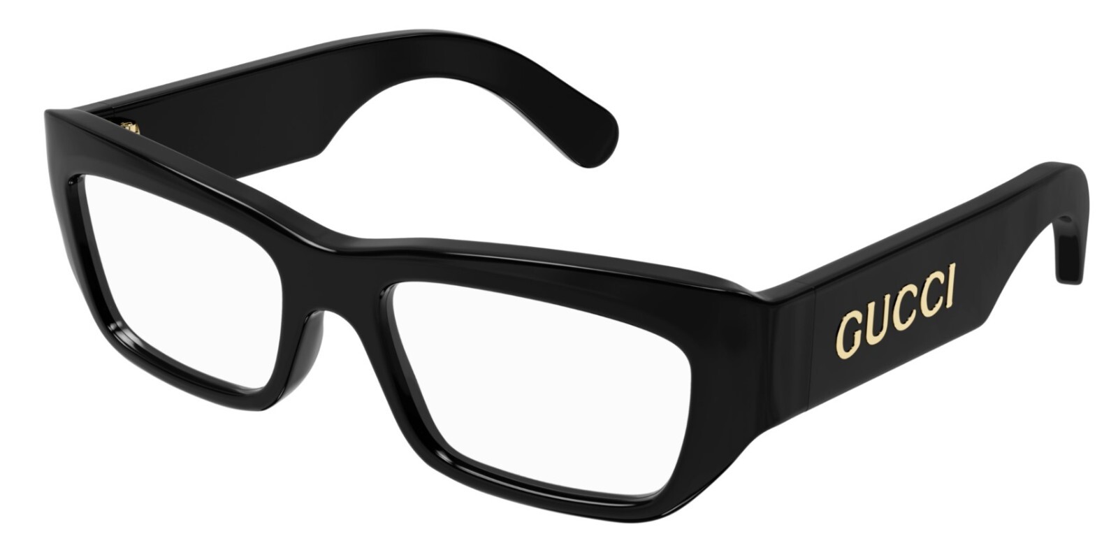 メガネ GUCCI Gucci - GG1236O - 001 black black transpare Gucci GG1236O Eyeglasses | Select Eyewear